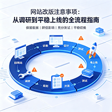 运城建站-网站改版注意事项:从调研到平稳上线的全流程指南