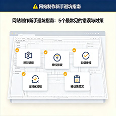 运城建站-网站制作新手避坑指南：5个最常见的错误与对策