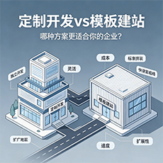 运城建站-定制开发vs模板建站:哪种方案更适合你的企业?