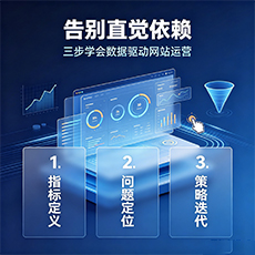 运城建站-告别直觉依赖：三步学会数据驱动网站运营