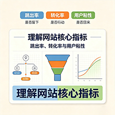 运城建站-理解网站核心指标:跳出率、转化率与用户粘性