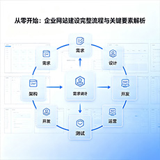 运城建站-从零开始:企业网站建设完整流程与关键要素解析